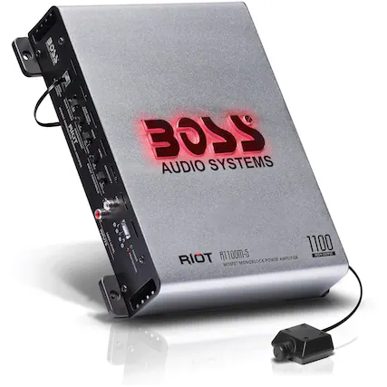 BOSS AUDIO SYSTEMS
RIOT A1100M-5
MOSFET MONOBLOCK POWER AMPLIFIER
1100 WATT OUTPUT