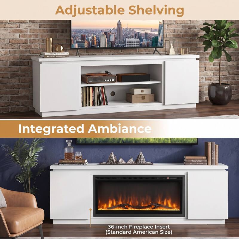 Adjustable Shelving

AMERICAN INTERIORS

Integrated Ambiance

OWNING ARCHITECTURE CHRONICLES OF ARCHITECTURE

THE CURATED-HOME

36-inch Fireplace Insert (Standard American Size)