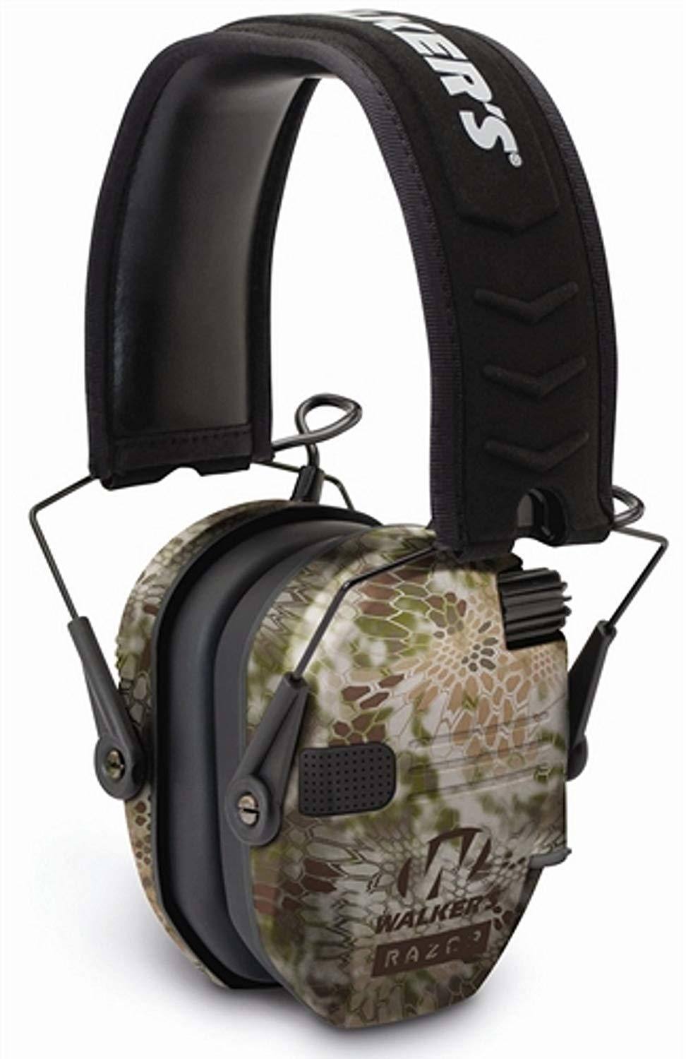 Walker’s - Walkers Razor Slim Electronic Muff - Kryptek Camo