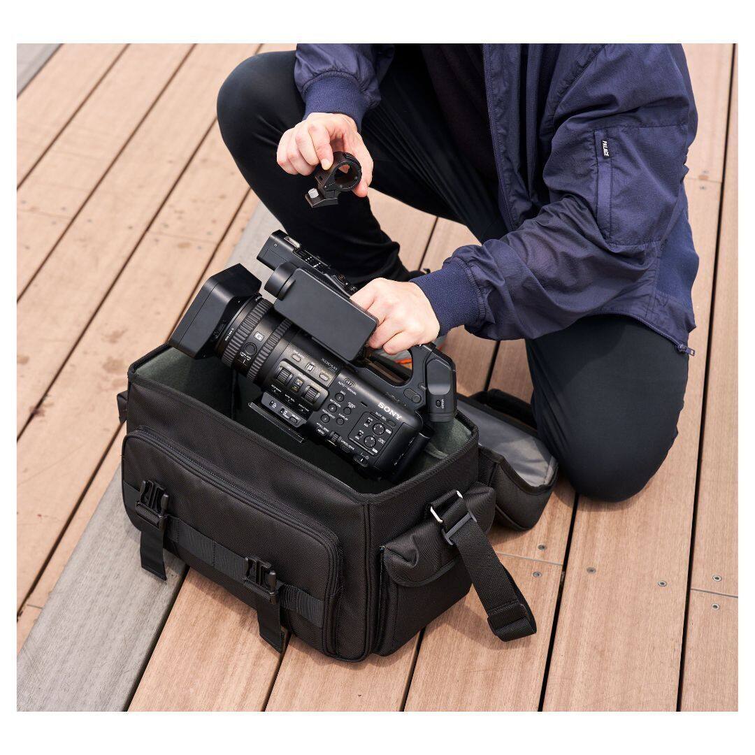 Back. Sony - Sony Solid State Handheld 4K Camcorder (HXR-NX800).