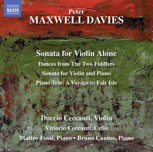 Davies / Ceccanti / Fossi - Maxwell Davies: Sonata for Violin Alone   - COMPACT DISCS [CD] price history on PriceWatchPro