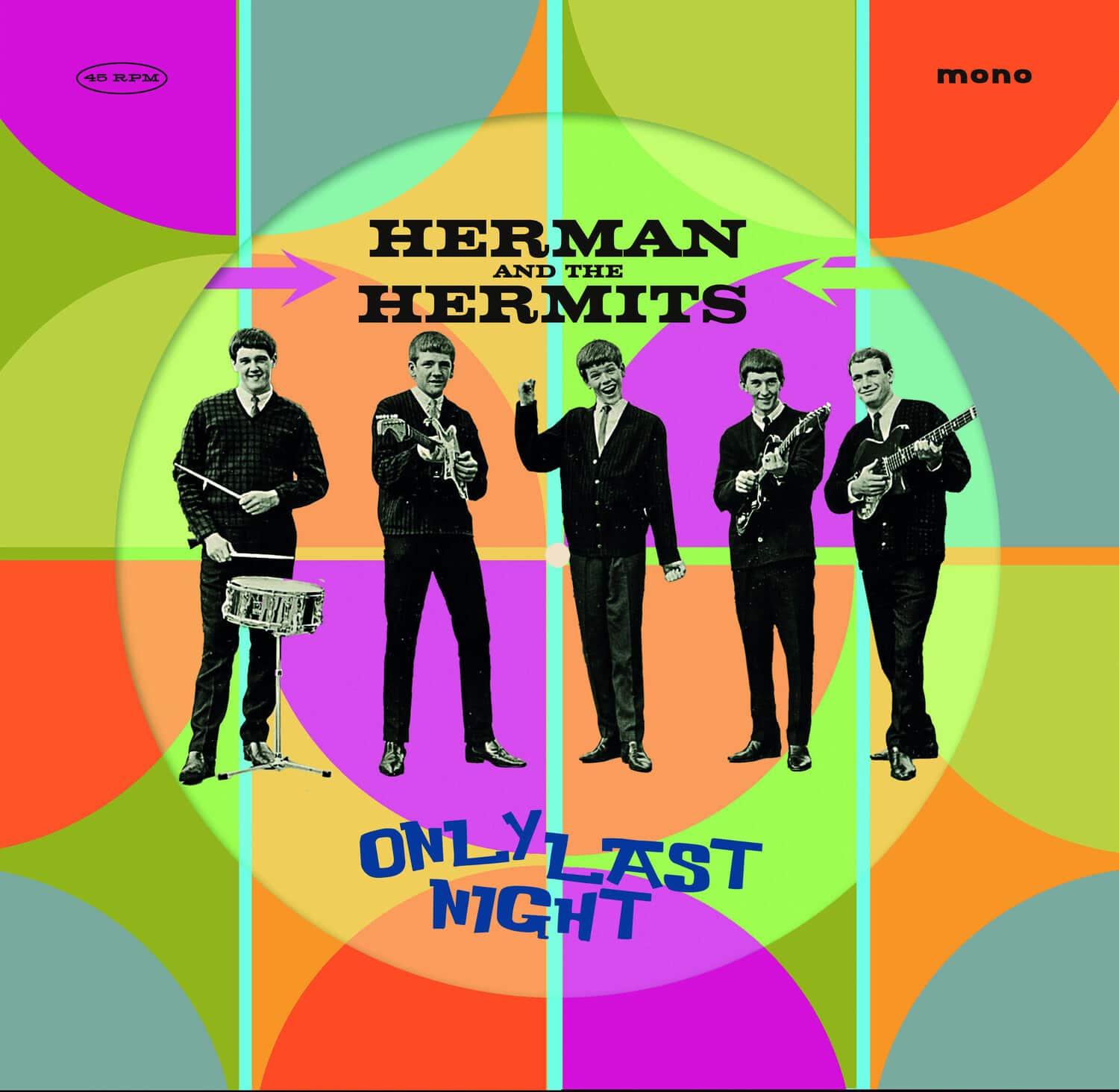 Herman's Hermits - Only Last Night  - VINYL LP