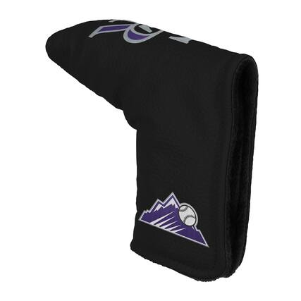 Front. WinCraft - Colorado Rockies Blade Putter Cover - Multicolor.