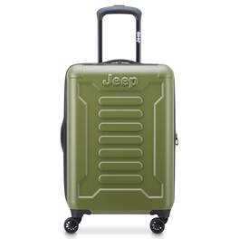 Delsey - Jeep JH004C 20" Expandable Carry-On Spinner Luggage - Avocado