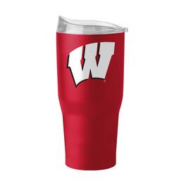 Logo Brands - Wisconsin Badgers 30oz. Flipside Powder Coat Tumbler - Multicolor