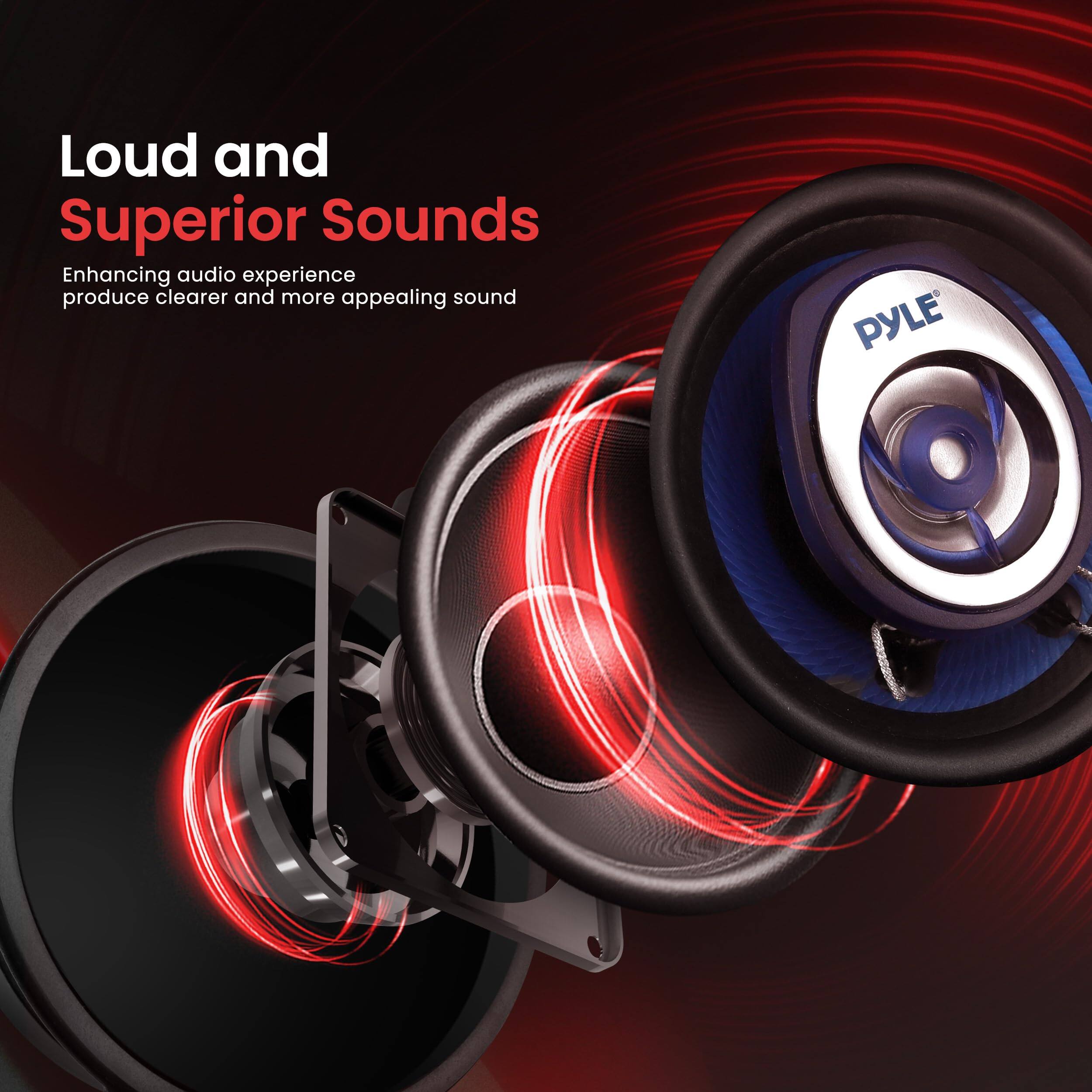 Loud and Superior Sounds

Enhancing audio experience, producing clearer and more appealing sound.
