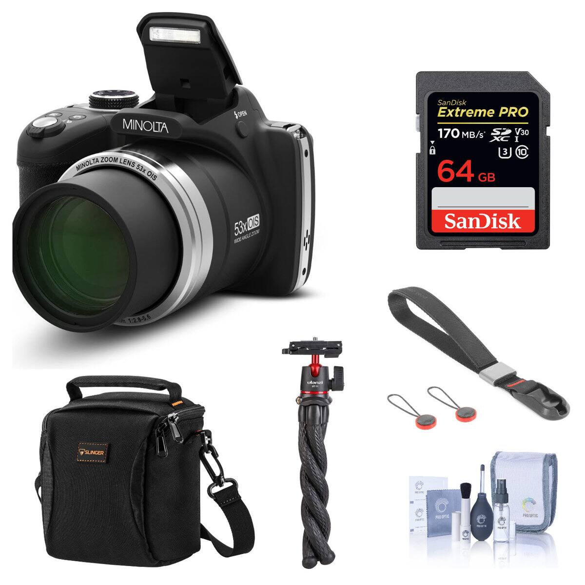MINOLTA ZOOM LENS MINOLTA 53x OIS  
JOPEN  
SanDisk Extreme PRO 170 MB/s SD V30 XC I 3 10 64 GB  
53x OIS INDEANGLE 200M  
SanDisk  
1:2.8-5.6  
olanzi WITH  
TSUNGER  
-  
PRODUC  
1  
PROORING  
MOVE  
-
