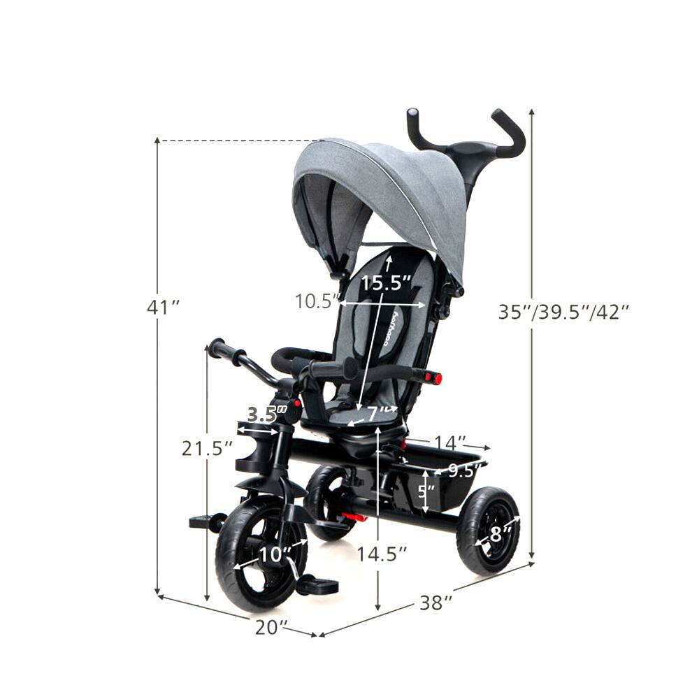 41"  
15.5"  
10.5"  
35"/39.5"/42"  
3.5"  
21.5"  
7"  
14"  
9.5"  
5"  
10"  
14.5"  
8"  
8"  
20"  
38"