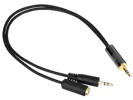 MOVO - MV-RC300 Line to Microphone Attenuator Cable for DSLRs