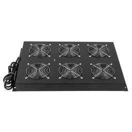 RackSolutions - Fantray for 151SW Data Center Rack - 6 x 120mm High-Powered Fans, 576 CFM Airflow - Black