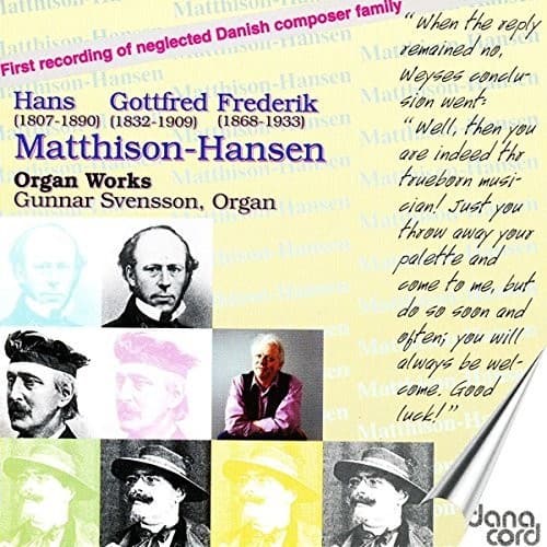Gunnar Svensson - Organ Music By Mathhais-Hansen   - COMPACT DISCS [CD] price history on PriceWatchPro