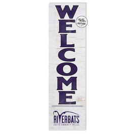 Jardine - Austin Community College 10'' x 35'' Indoor/Outdoor Welcome Sign - White