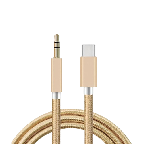 Front. Sweet Home Collection - TypeC to Aux Cable USB Type-C Male To 3.5mm Cord Car AUX Music Audio Adapter LOT.
