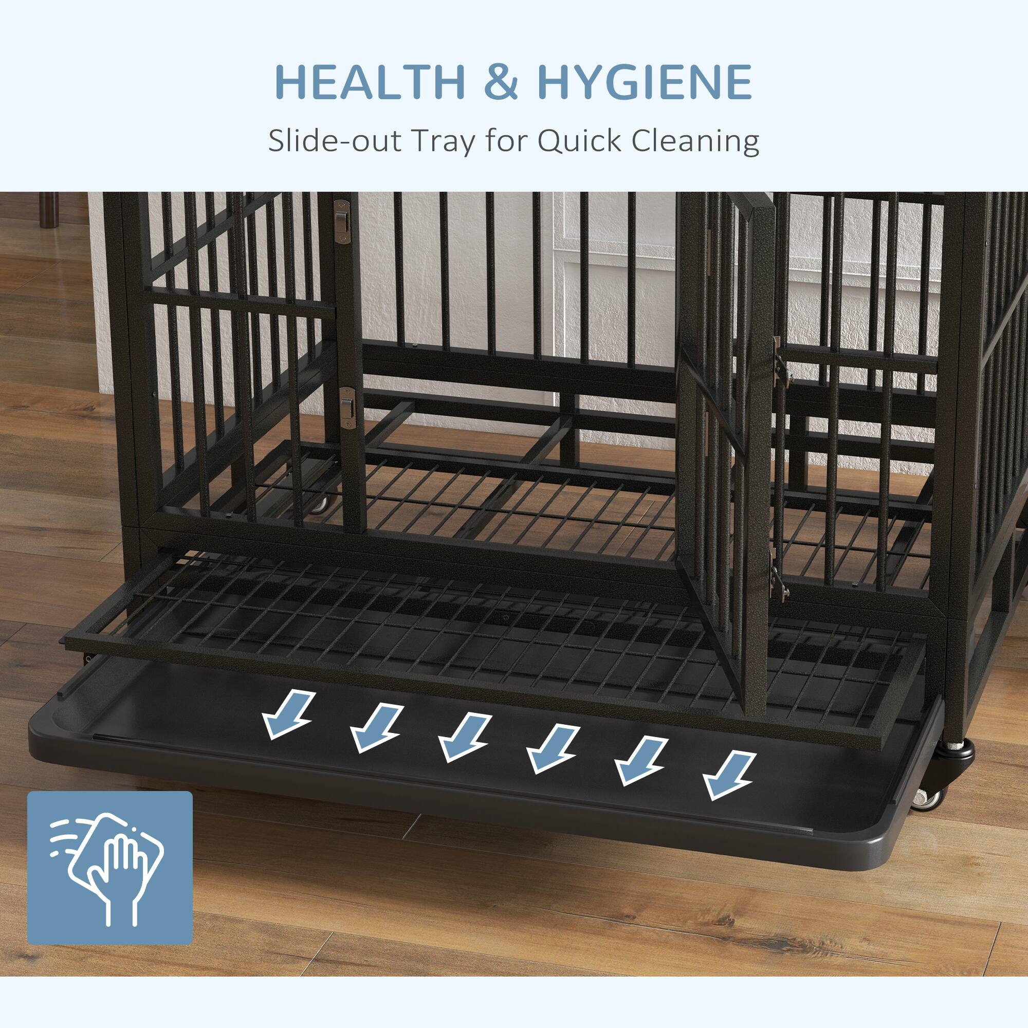 HEALTH & HYGIENE  
Slide-out Tray for Quick Cleaning
