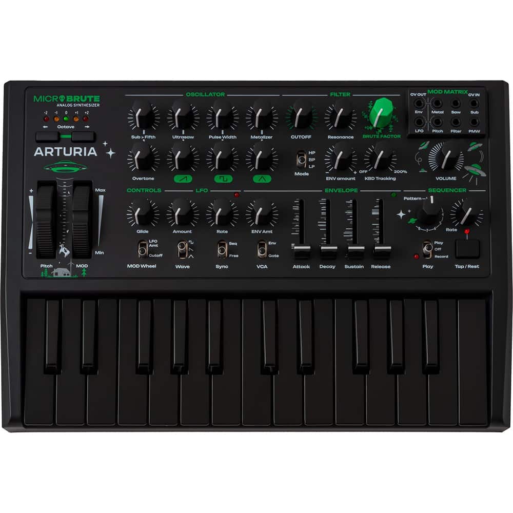 Arturia - MicroBrute UFO Analog Synthesizer 540102