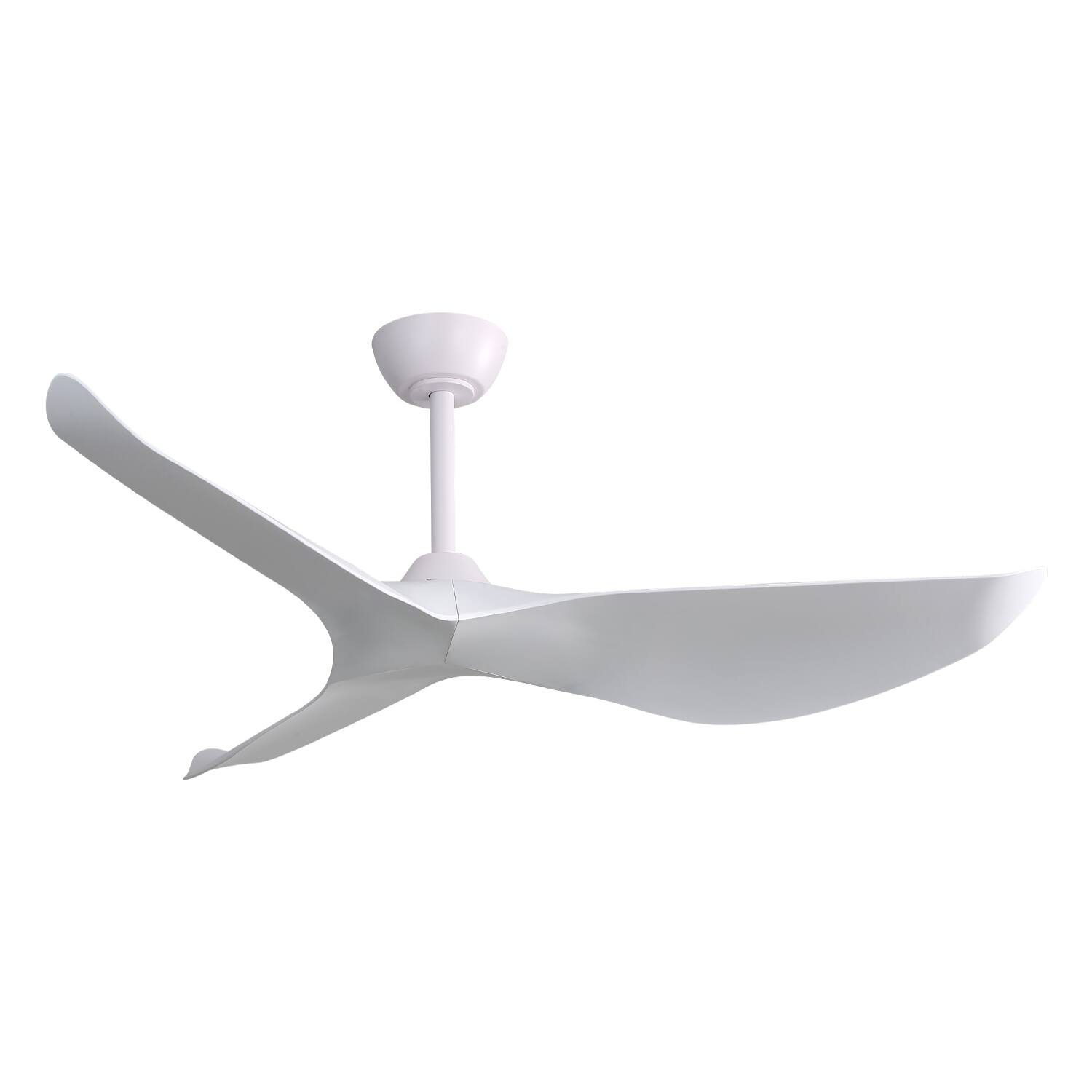 Front. APRILSOUL - 52 Inch Energy Saving Reversible DC Ceiling Fan Remote 6 Speed Indoor Outdoor - White.