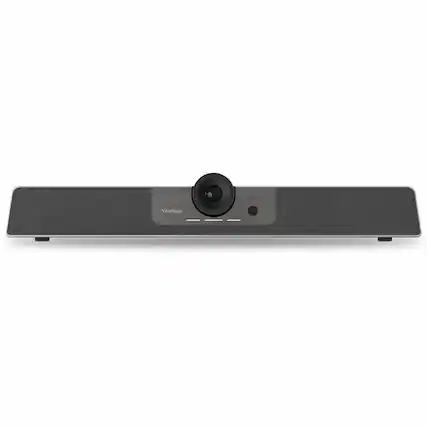 Front. ViewSonic - UMB202 - Microsoft Teams Rooms certified 3-in-1 4K UHD Conferencing Camera - Black.