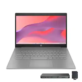 HP - 14" Chromebook - Intel Celeron N4500 2021 - 4GB Memory - 128GB eMMC - Modern Grey