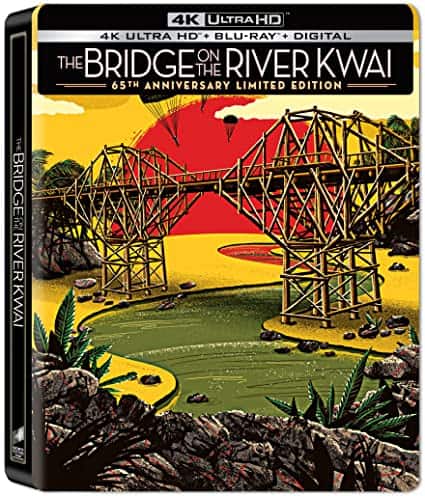 Front. New Steelbook Bridge On The River Kwai 65th Anniversary (4K UHD + Blu-ray + Digital).