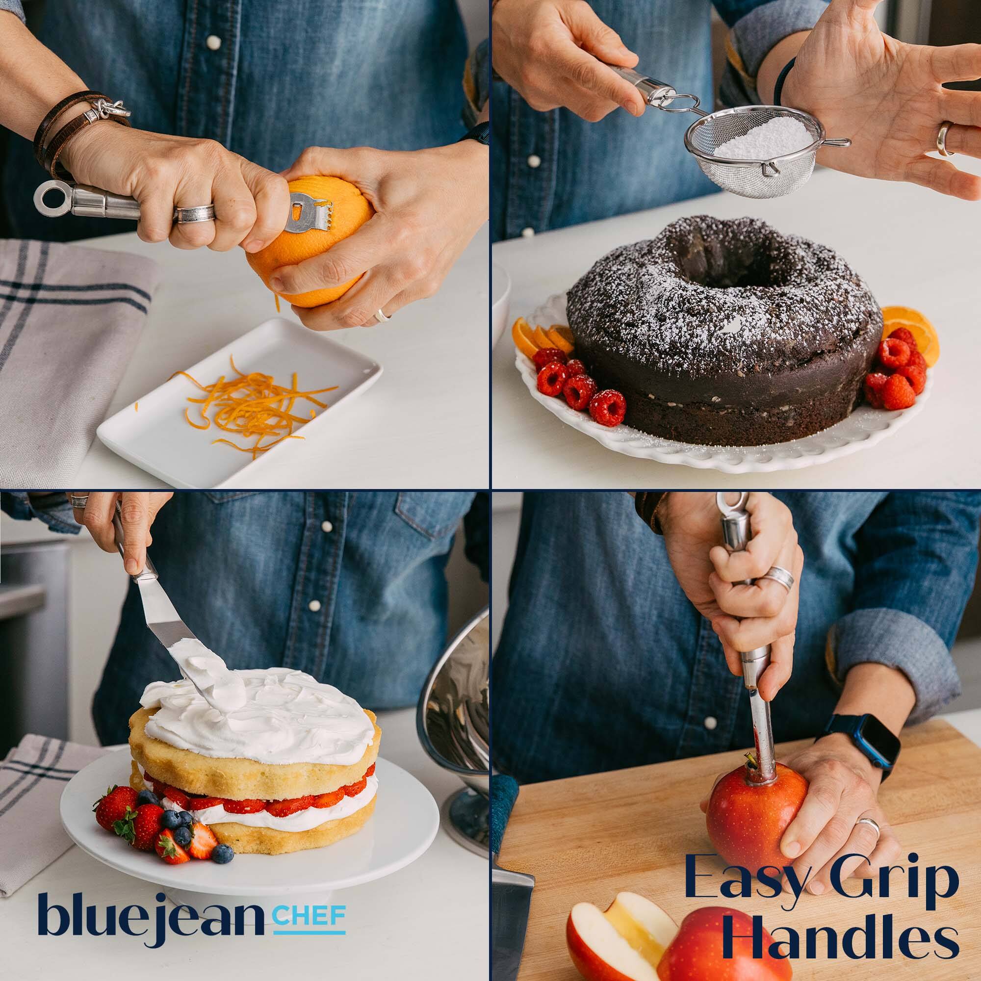 bluejean CHEF  
Easy Grip Handles