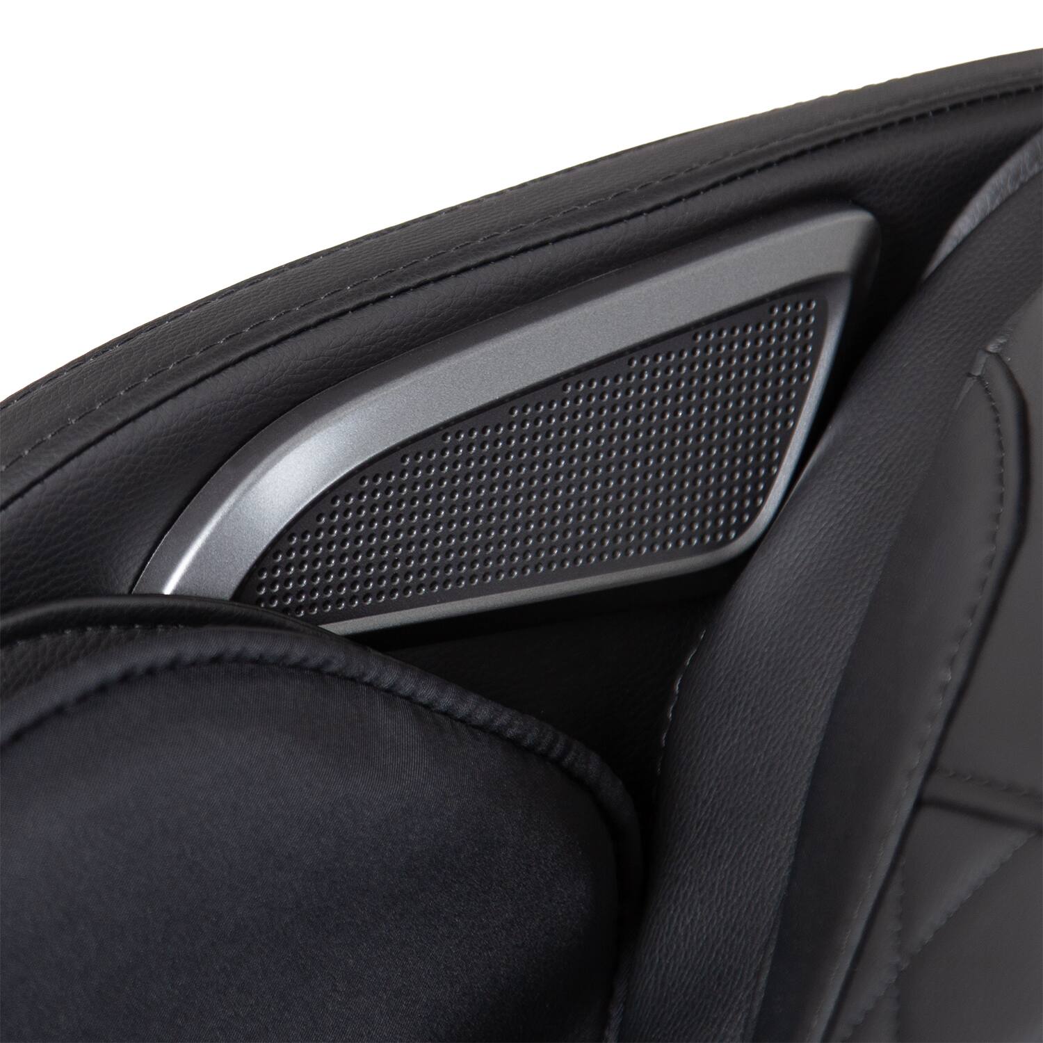 Alt View 3. Titan - Royale Zero Gravity Massage Chair with 8 Heated Rollers - Black - Black.