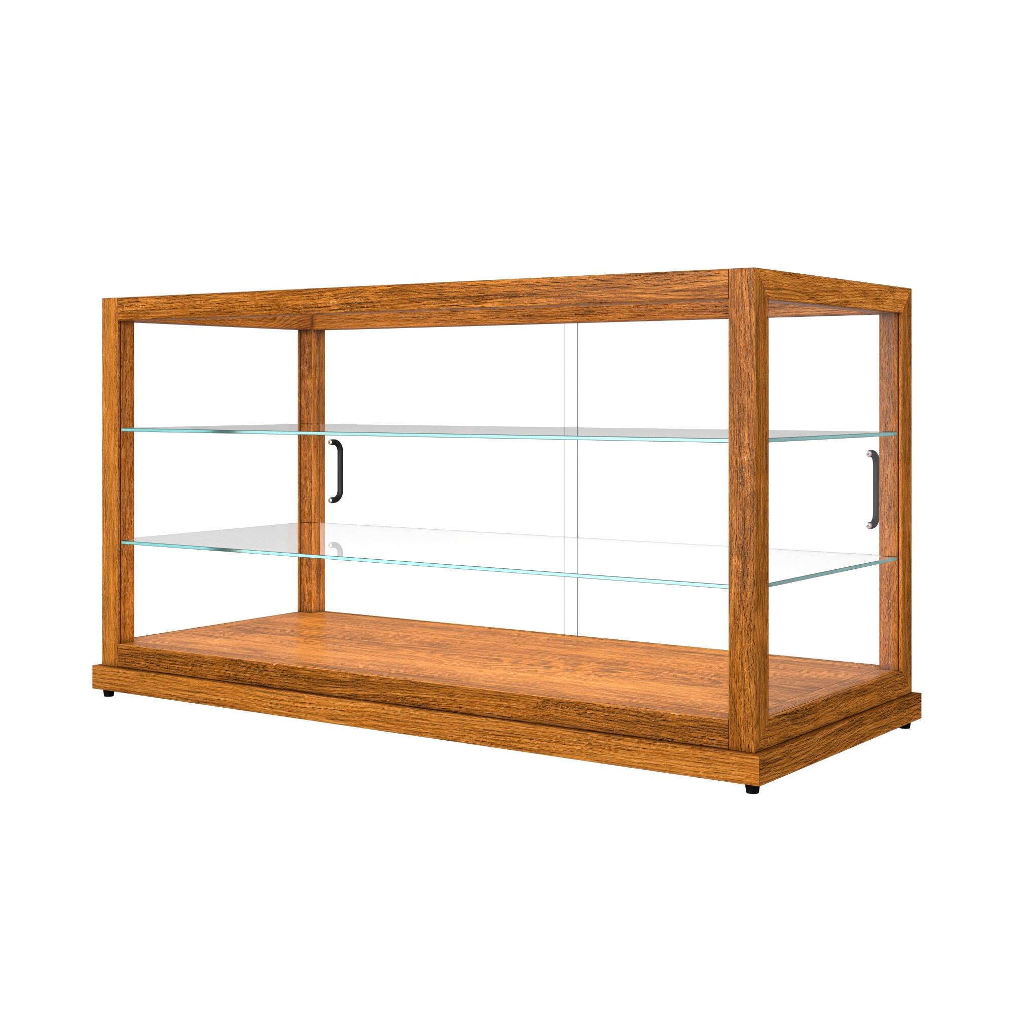 Alt View 7. Koolmore - 44 In. Artisan Horizontal Light Wooden Bakery Display Case 9 Cu. ft. (KM-BDW-44L) - Ash wood color.