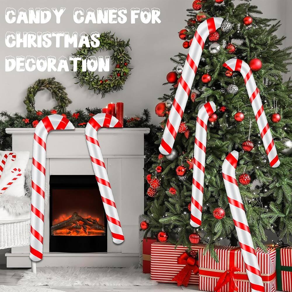 CANDY CANES FOR CHRISTMAS DECORATION