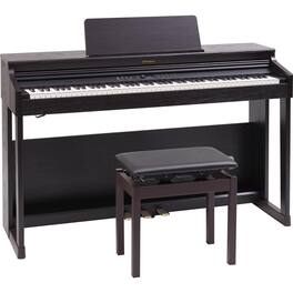 Roland - RP701 88 Keys SuperNATURAL Digital Piano, Dark Rosewood