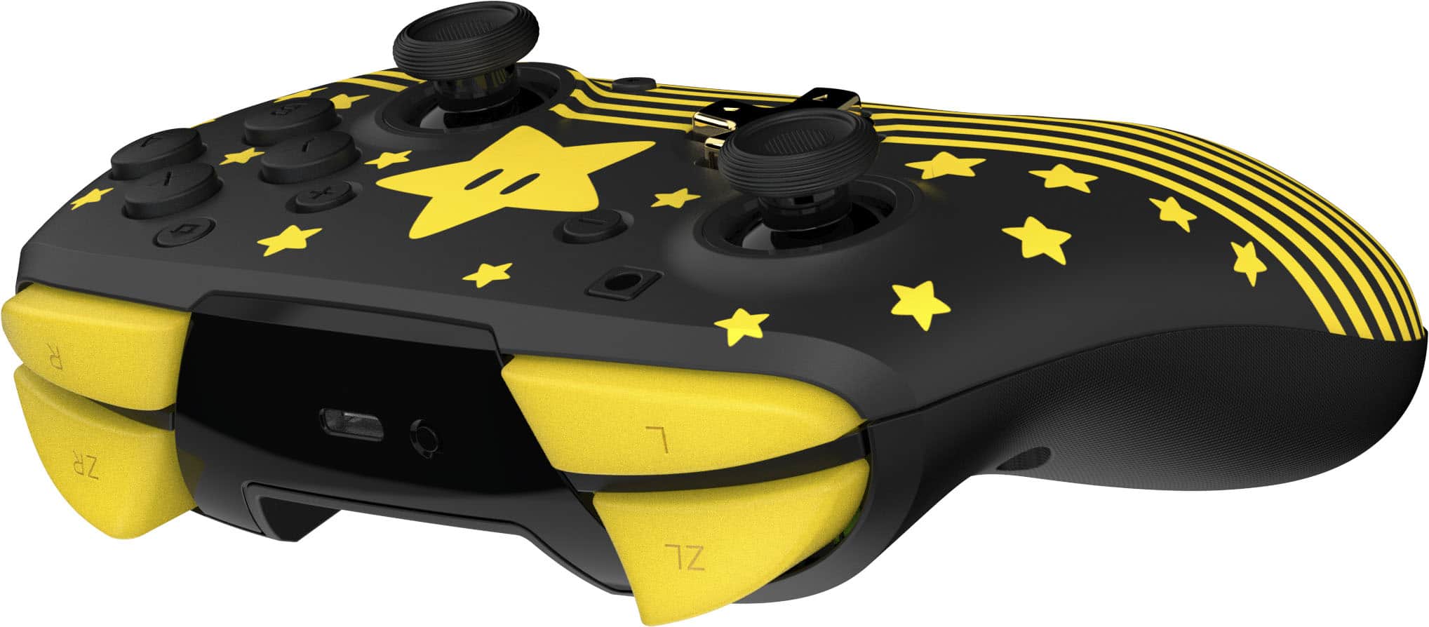 Alt View 7. Turtle Beach - Rematch Wireless Gaming Controller for Nintendo Switch, Nintendo Switch 2 - Super Mario Star.