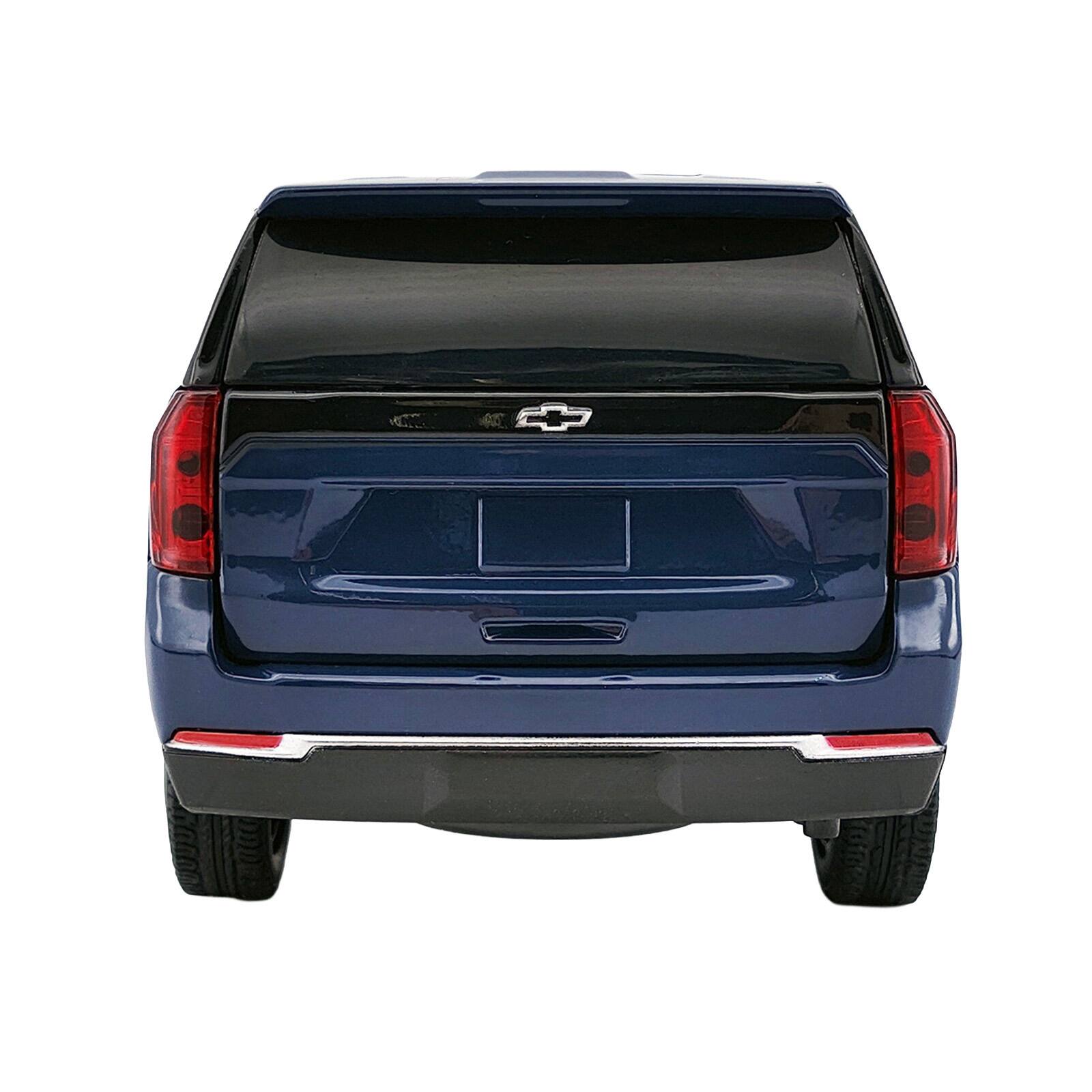 Alt View 4. Motormax - 2025 Chevrolet Tahoe PPV Dark Blue "Custom Builder's Kit" Series 1/24 Diecast Model Car by Motormax.