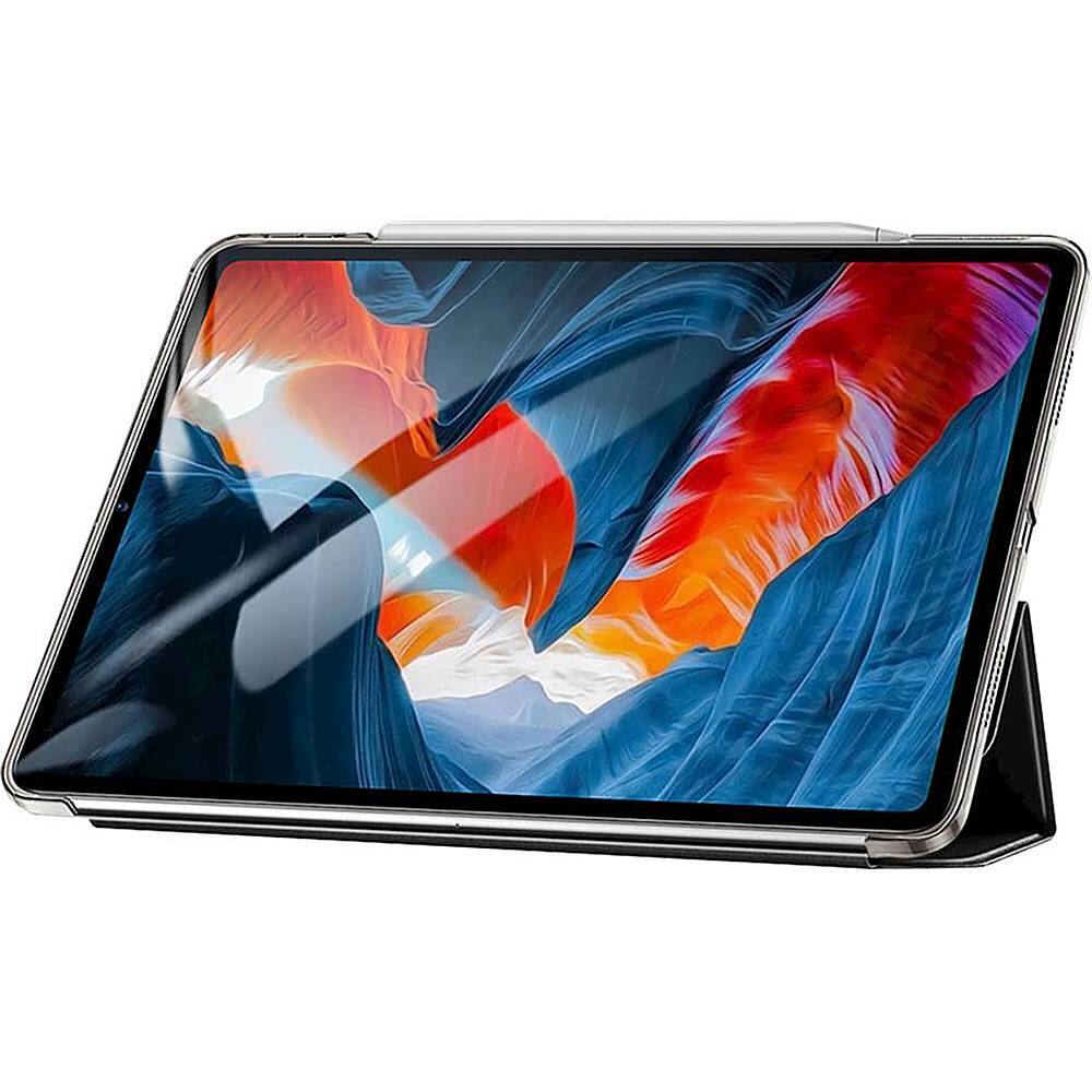 Left. SaharaCase - ESR Folio Case for Apple iPad Pro 12.9 (4th, 5th, and 6th Gen 2020-2022) - Black.