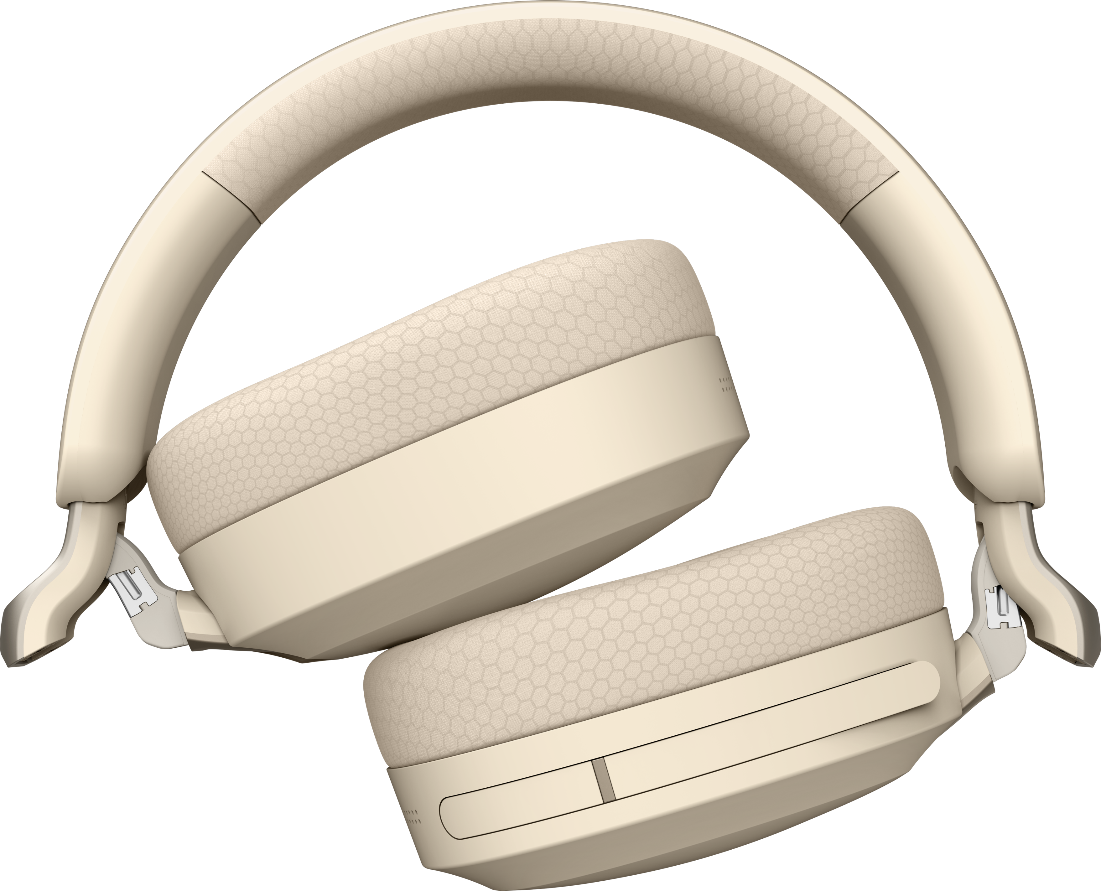 Back. MSI - MAESTRO 500 W IVORY Wireless Bluetooth Over-the-Ear Headphones with 3.5mm Wired Option - IVORY.
