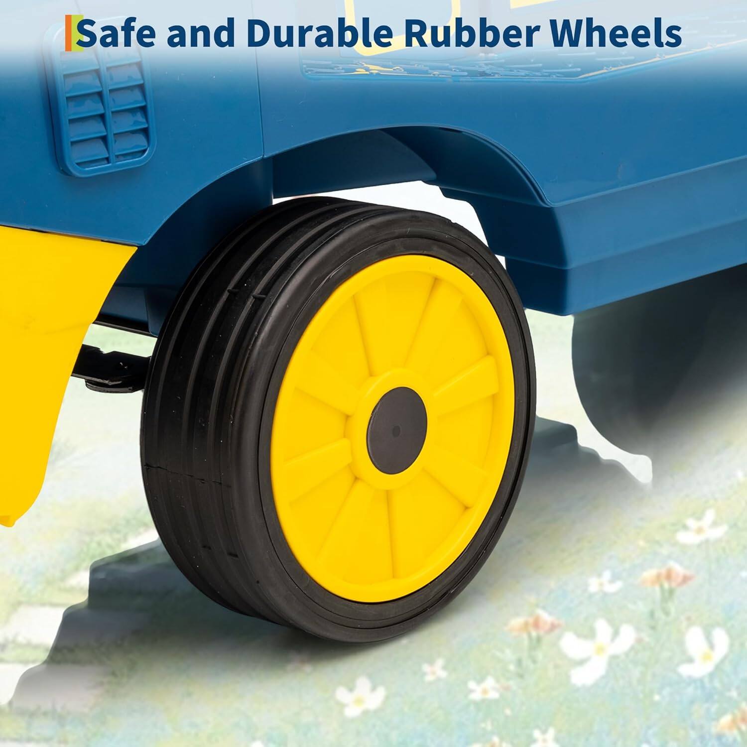 Safe and Durable Rubber Wheels