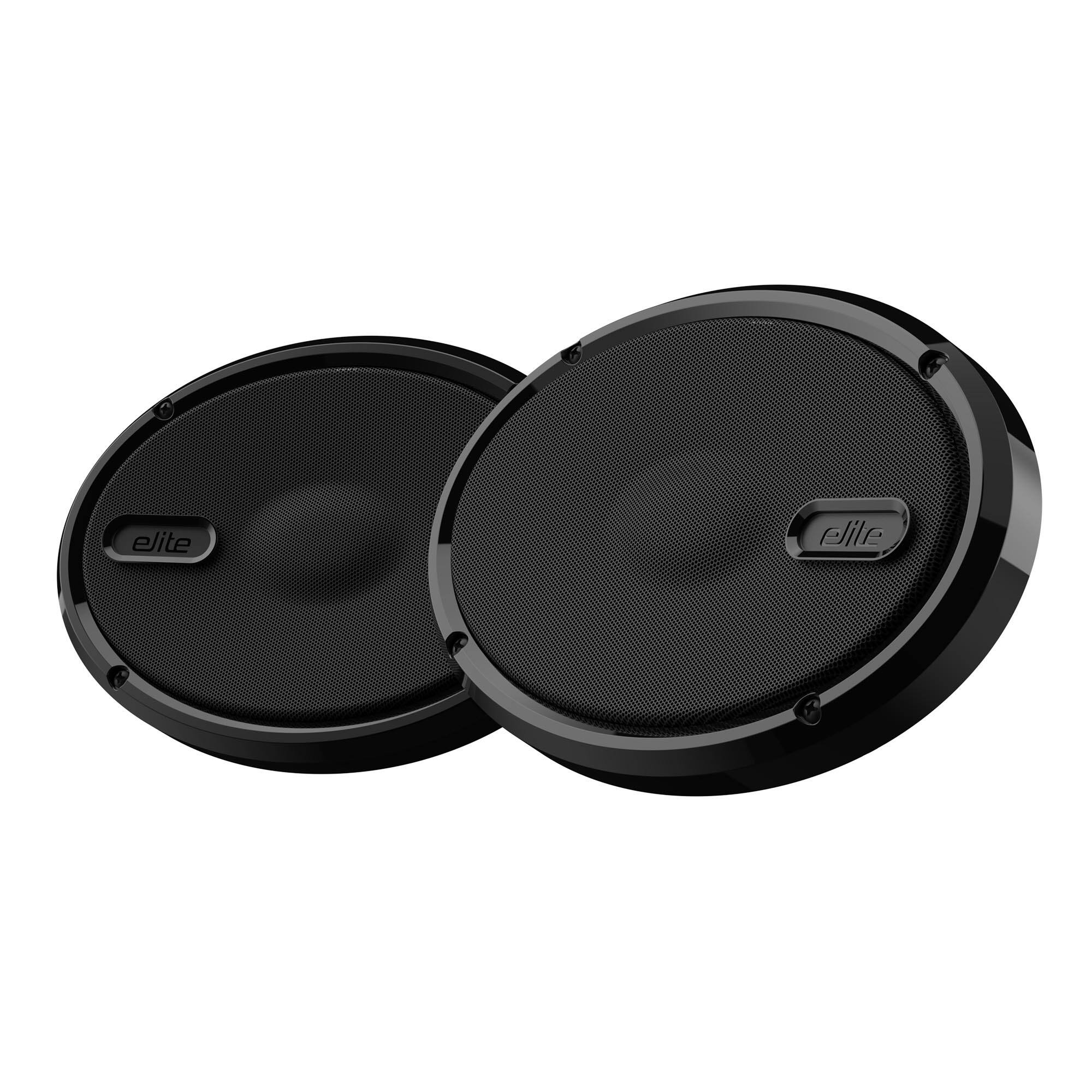 Boss - BE692C Elite BE692C 6x9" 2-Way Coaxial Speakers - Pair - Black/Gray