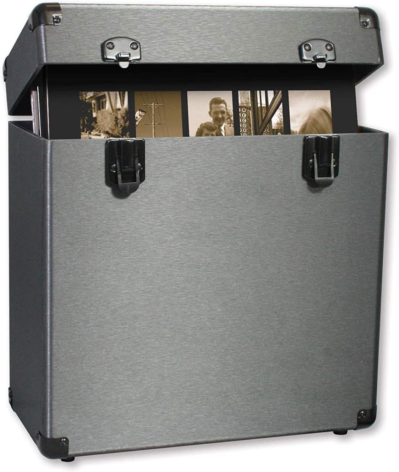 PopMarket - Vinyl Styl VS-A-010 Groove Record Carrying Case (graphite) - VINYL ACCESSORIES - Gray