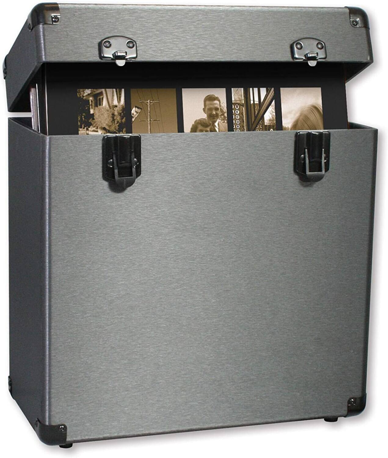 PopMarket - Vinyl Styl VS-A-010 Groove Record Carrying Case (graphite) - VINYL ACCESSORIES - Gray
