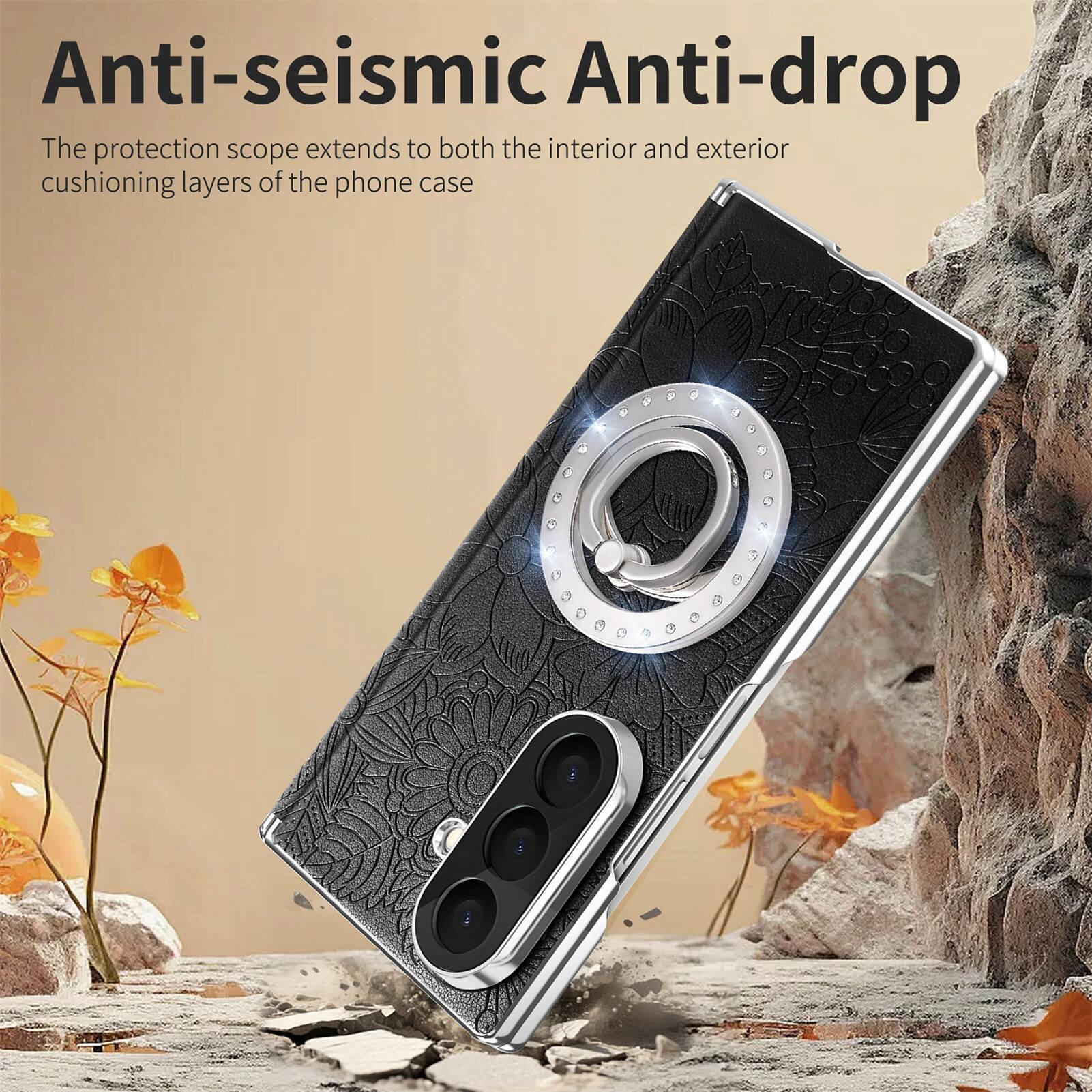 Anti-seismic Anti-drop

The protection scope extends to both the interior and exterior cushioning layers of the phone case