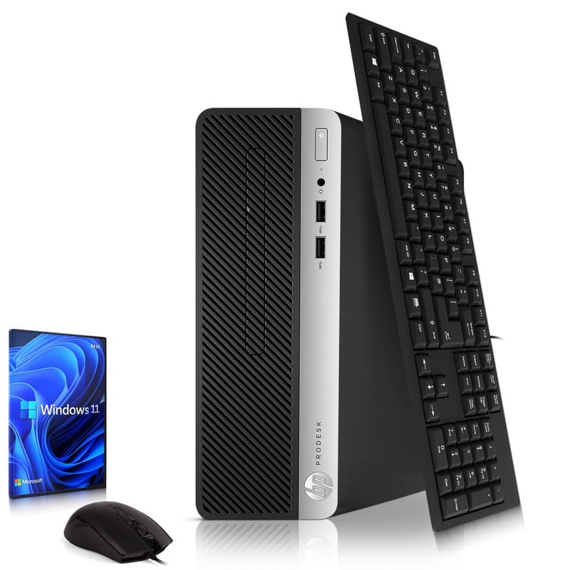 HP Refurbished Excellent ProDesk 600 G5 SFF Desktop Computer PC