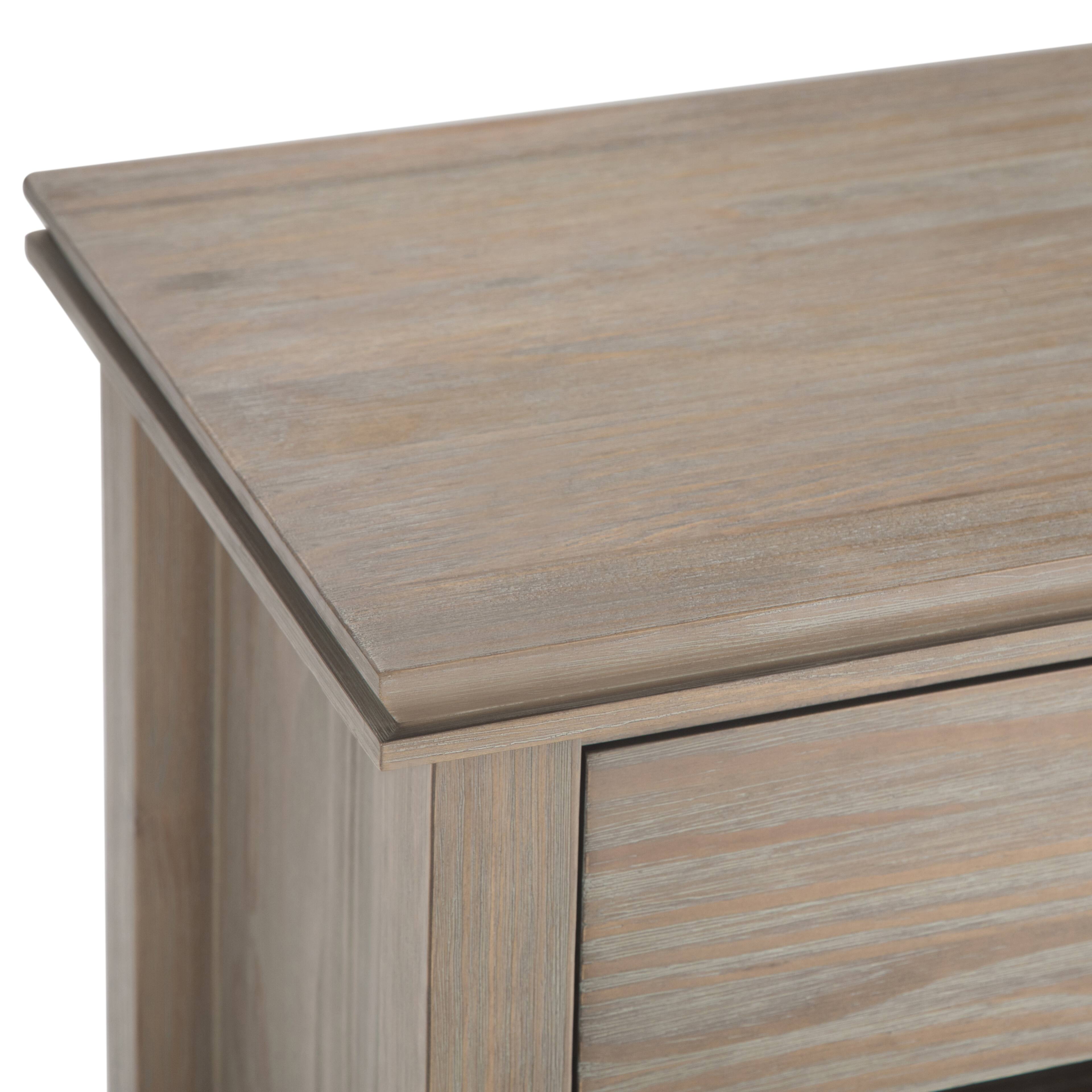 Alt View 16. Simpli Home - Artisan Bedside Table - Distressed Grey.