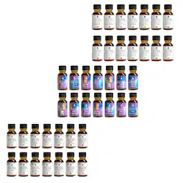 Pursonic - Aromatherapy Lovers – Triple 14-Pack Essential Oils Collection - Multicolor