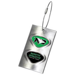 Jardine - North Dakota 3.5'' x 2'' Bag Tag - Black