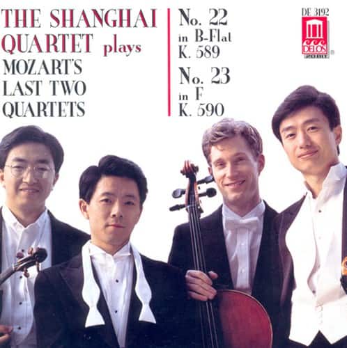 Shanghai Quartet - Plays Mozart Last 2 Quartets  - COMPACT DISCS