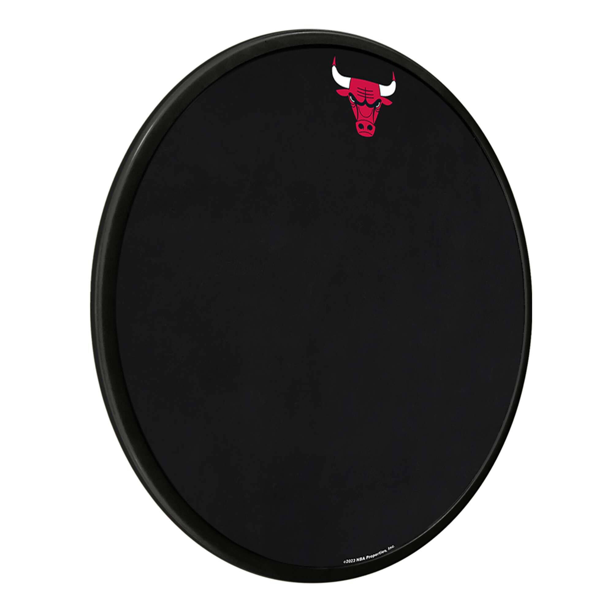 Alt View 1. The Fan-Brand - Chicago Bulls 17.5" Modern Disc Chalkboard - Multicolor.