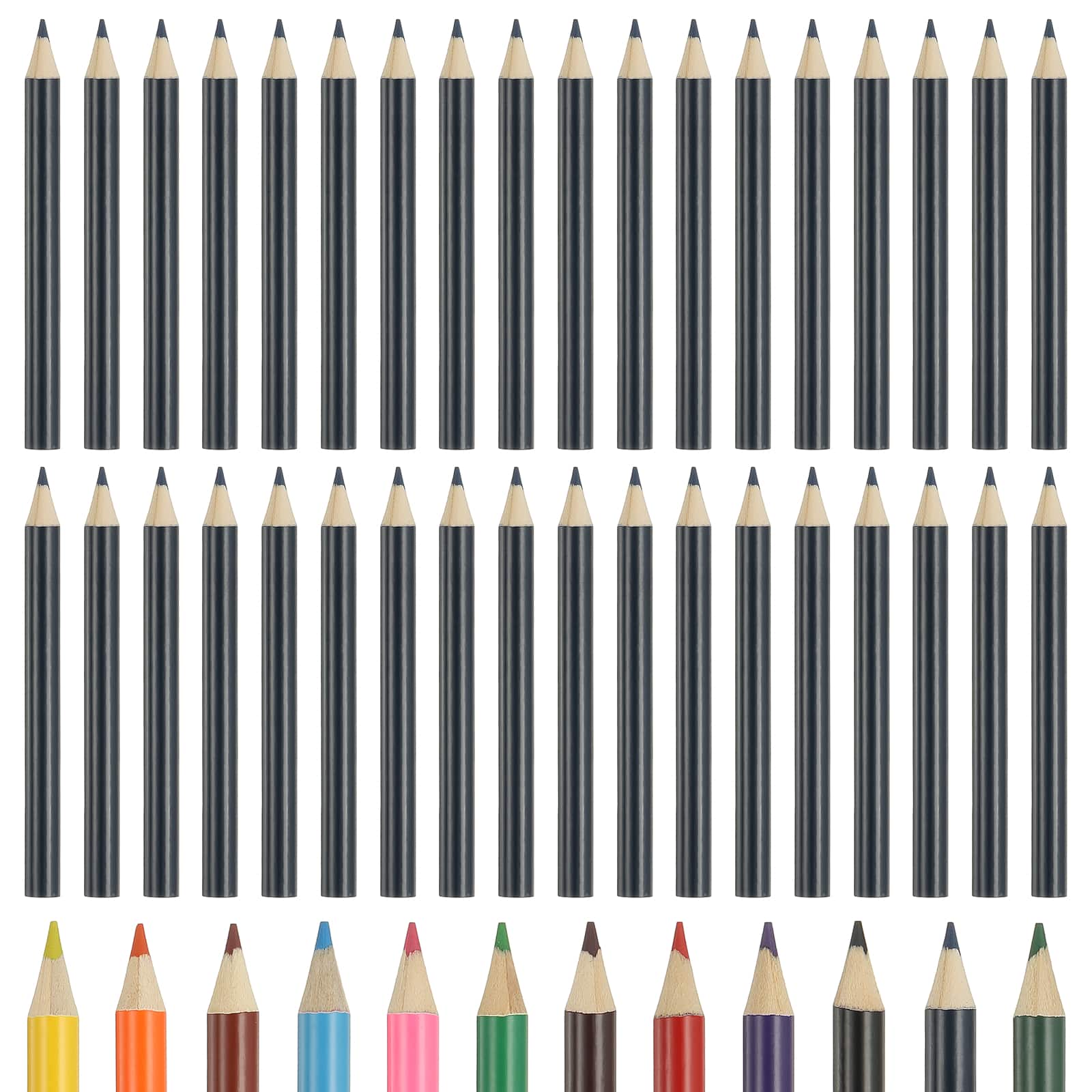 Unique Bargains - Colored Pencils, Cute Oil-Based Drawing Pencils for Adult Coloring, Artists, Beginners, 36pcs - Dark Blue price history on PriceWatchPro