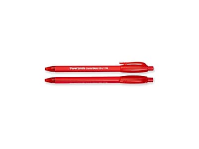 Alt View 3. Paper Mate -  ComfortMate Ultra Retractable Ballpoint Pen, Medium Point, Dozen  - Red Ink.
