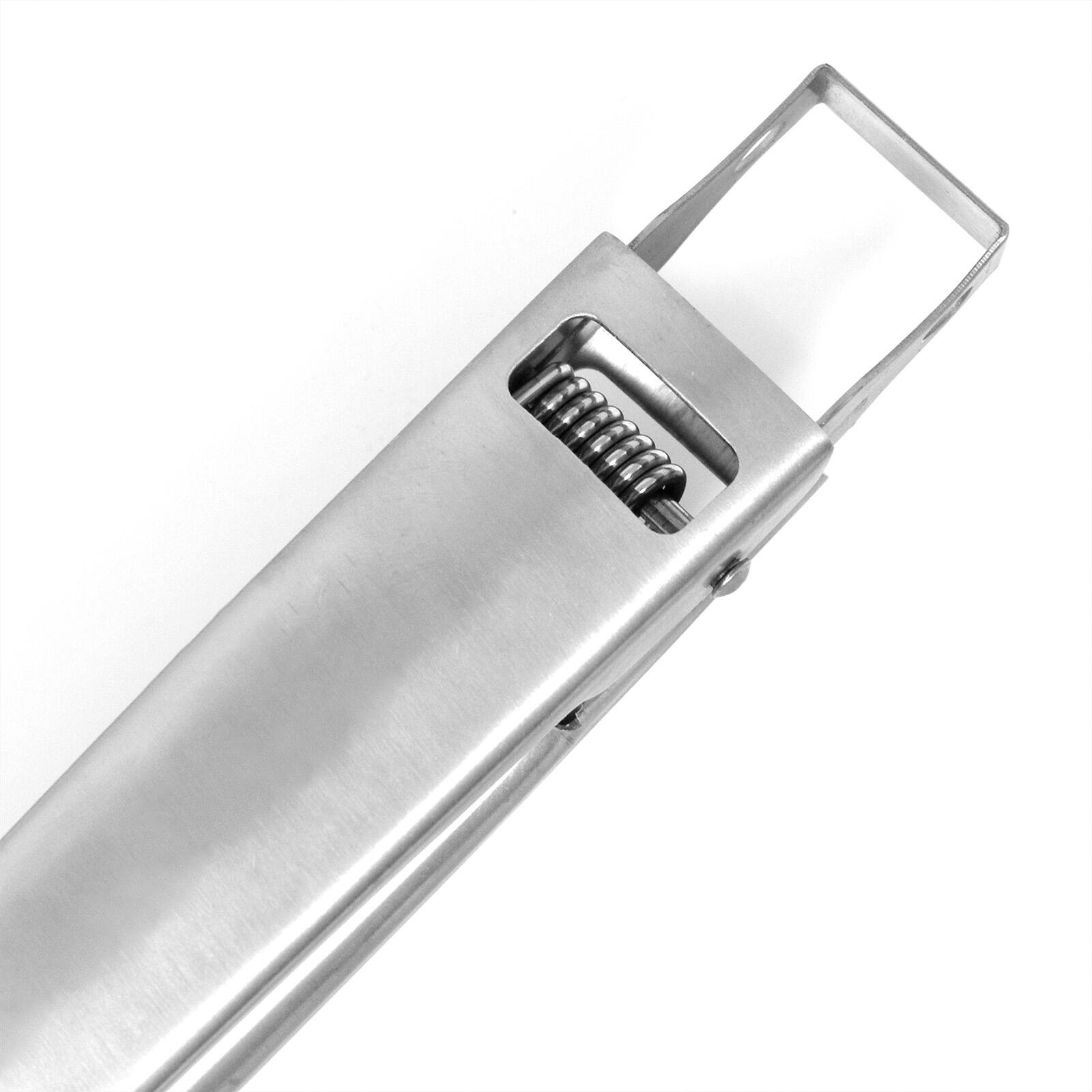 Alt View 4. Norpro - Stainless Steel 17-Inch Locking Tongs with Bottle Opener - Silver.