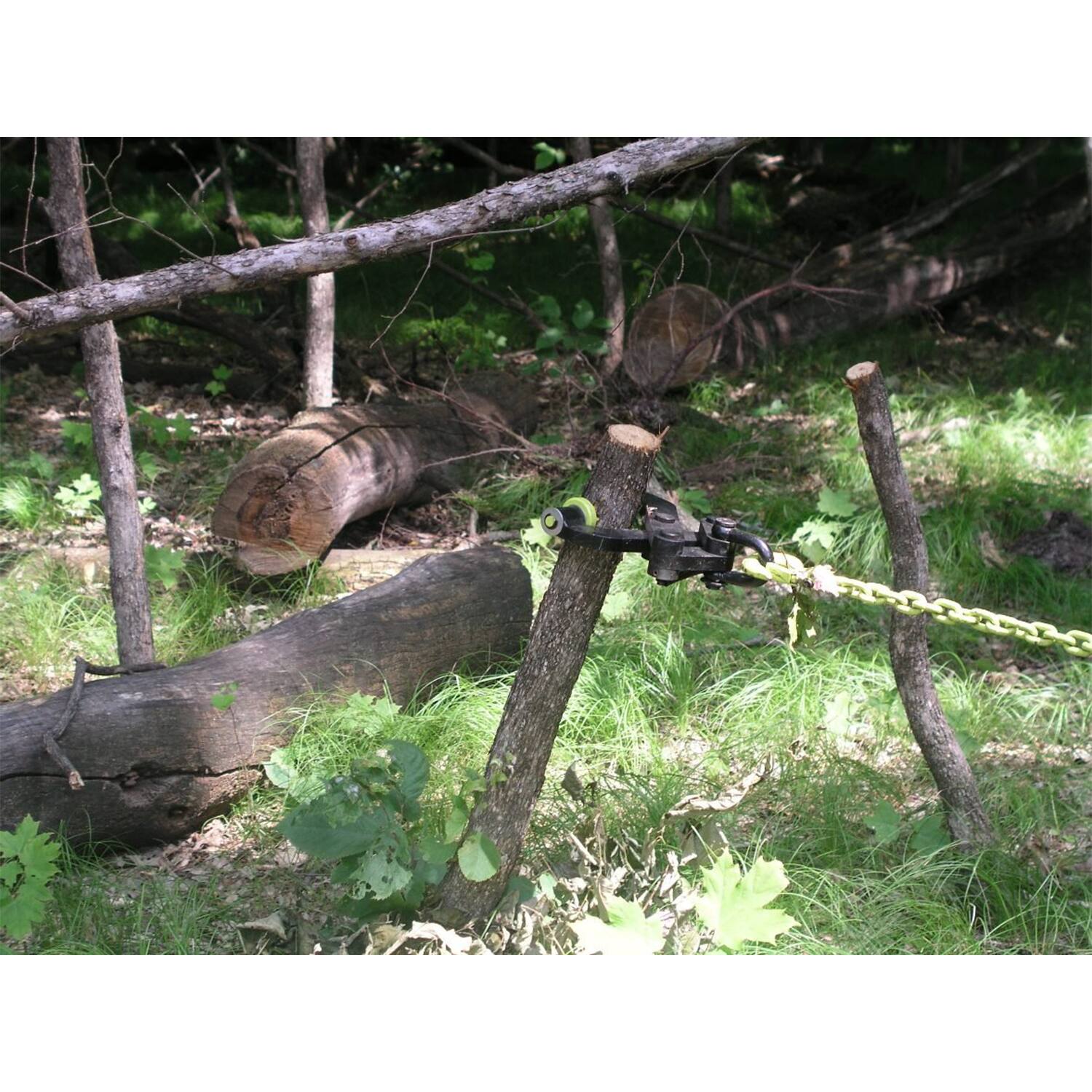 Alt View 3. Brush Grubber - Brush Grubber BG-08 Steel HD Brush & Small Tree Stump Root Puller Remover Tool - Green.