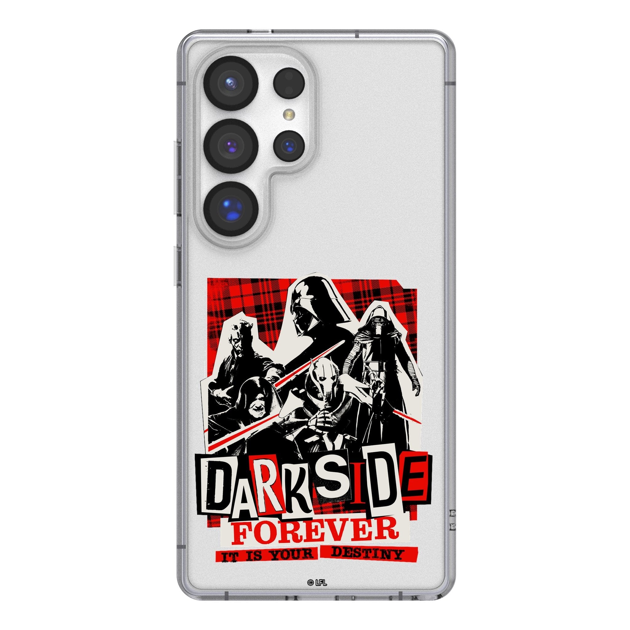 Keyscaper - Star Wars: A New Hope Ransom Clear Phone Case - Samsung Galaxy S25 - Dark Side