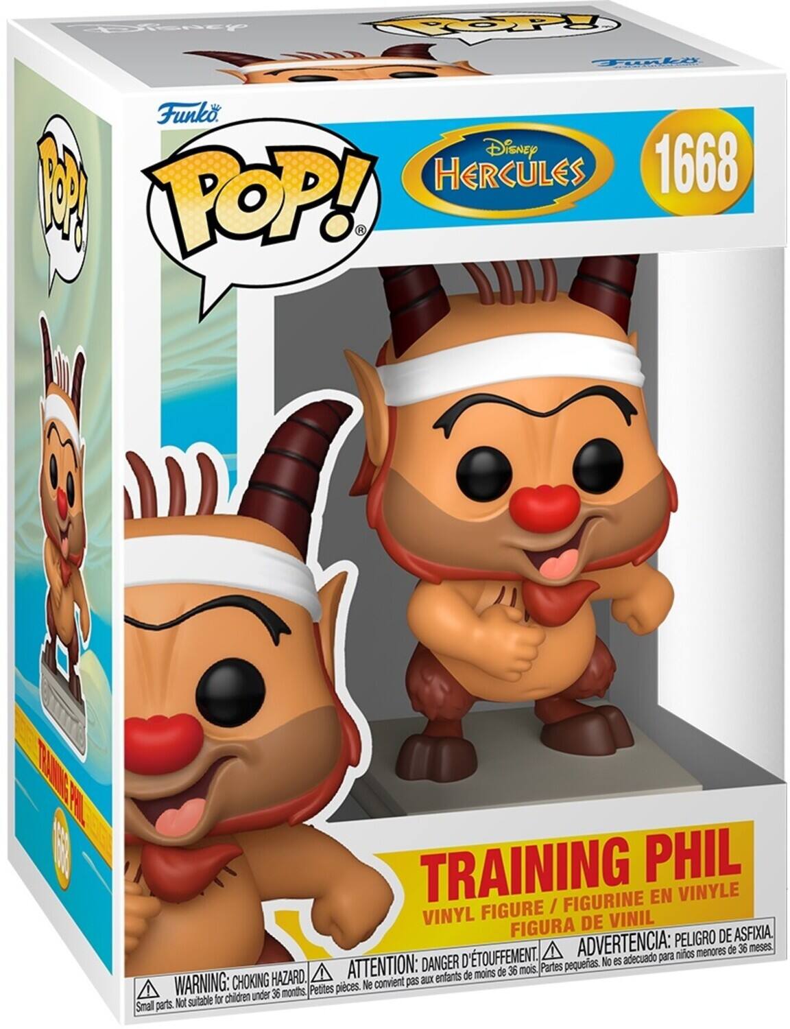 AECfbnty FOPP TOki Funko Disney 1 HERCULES 1668 POP! K N I TRAINING PHIL FIGURINE EN VINYLE FIGURE / VINYL DE VINIL FIGURA DE ASFIXIA, ADVERTENCIA: PELIGRO DE ASFIXIA. Partes pequeñas. No es adecuado para niños menores de 36 meses. ATTENTION: DANGER D'ÉTOUFFEMENT. Partes pequeñas. No es adecuado para niños de menos de 36 mois. CHOKING HAZARD. Small parts. Not suitable for children under 36 months. Petites pièces. Ne convient pas aux enfants de moins de 36 mois.