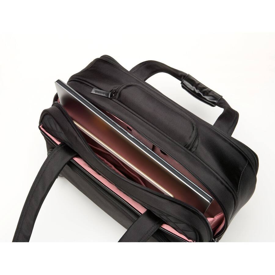 Alt View 4. Kensington - Kensington Contour 2.0 Carrying Case (Roller) for 15.6" Notebook - Puncture Resistant, Drop Resistant, Water Resistant - White.